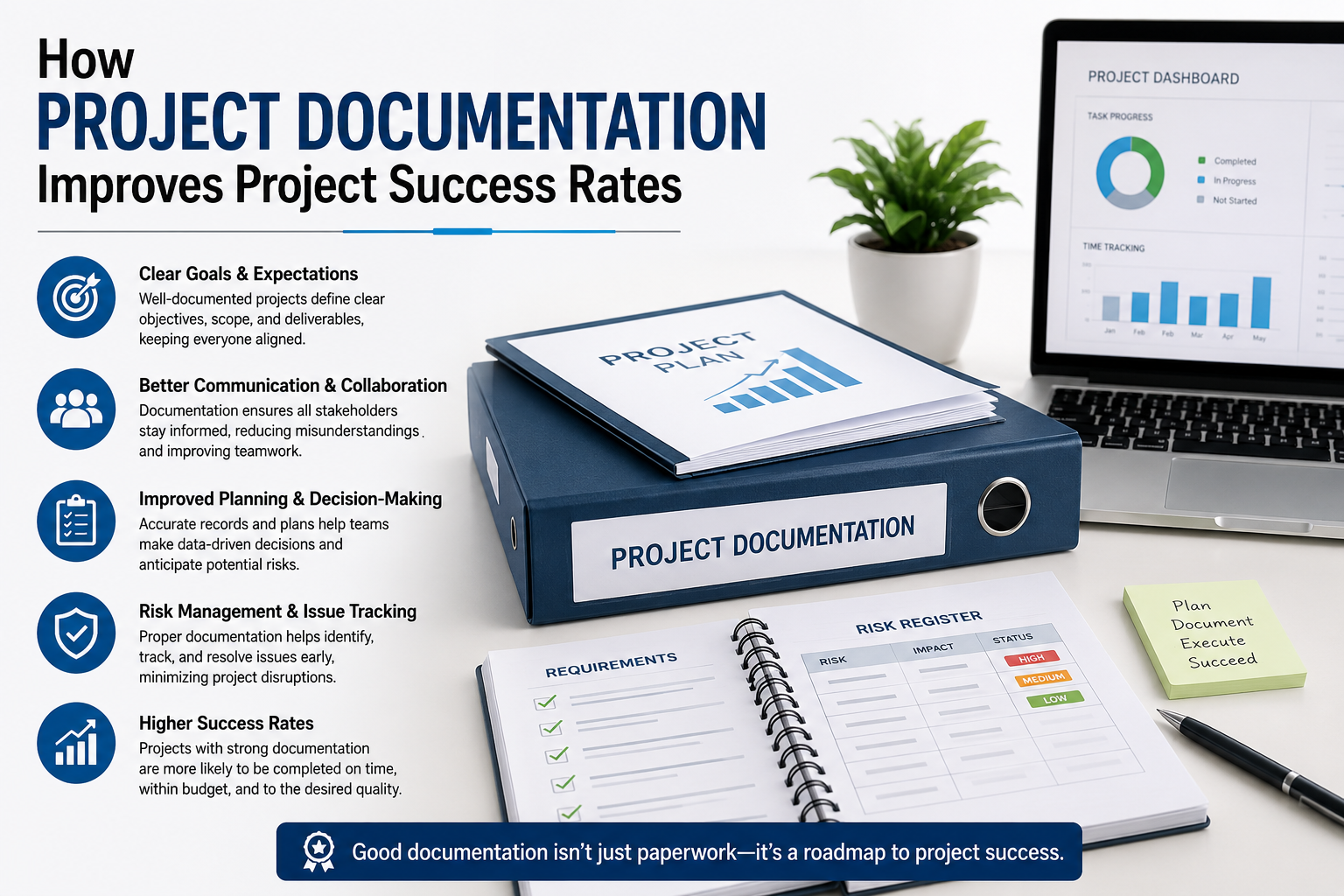 How Project Documentation Improves Project Success Rates